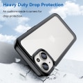 Miniatyrbillede 2 af 5: Hybrid Edge Case iPhone 15 Sort