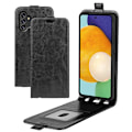 Miniatyrbillede 1 af 7: Læder Flip Cover Samsung Galaxy A13 Sort