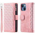 Miniatyrbillede 1 af 9: iPhone 14 Pung Etui Polstret Rosa