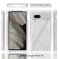 Miniatyrbild 5 av 5: 360 Full Cover Edge Case Google Pixel 7a Transparent