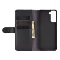Miniatyrbillede 5 af 6: Ægte lædercover Samsung Galaxy S21 Sort