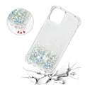 Pikkukuva 4 / 5: Glitter Bling TPU -kotelo iPhone 13 Prolle, hopea