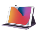 Pikkukuva 2 / 5: Nahkakotelo iPad 10.2 8. sukupolvelle (2020) Perhoset Lila