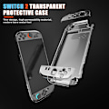 Miniatyrbild 4 av 9: Nintendo Switch 2 Case TPU Clear