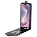 Miniatyrbillede 2 af 6: Flip Læderetui iPhone 16 Pro Sort
