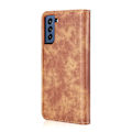 Pikkukuva 2 / 8: DG.MING 2-in-1 Magnet Plånbok Samsung Galaxy S21 FE Cognac