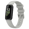 Pikkukuva 1 / 5: Fitbit Inspire 3 -silikoniranneke, harmaa (L)