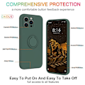 Pikkukuva 5 / 6: iPhone 16 Pro Max -kuori renkaalla Vihreä