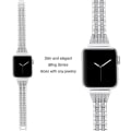 Miniatyrbillede 3 af 3: Slim Bling Armbånd Apple Watch Ultra 2 49mm Sølv