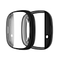 Pikkukuva 1 / 5: Fitbit Versa 3/Sense -suojakotelo, musta