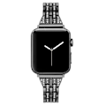Miniatyrbillede 2 af 3: Slank Bling Armbånd Apple Watch Series 10 46mm Sort
