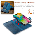 Miniatyrbild 7 av 8: DG.MING 2-in-1 Magnet Wallet iPhone 16 Pro Blue