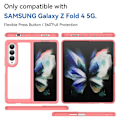 Pikkukuva 7 / 7: Edge Crystal Hybrid Case Samsung Galaxy Z Fold 4 Punainen