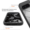 Miniatyrbild 3 av 5: 360 Full Cover Edge Case Google Pixel 9 Pro XL Svart