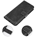 Miniatyrbillede 6 af 6: iPhone 15 Plus Wallet Læder Sort