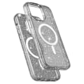 Miniatyrbillede 4 af 6: Glitter MagSafe Cover iPhone 15 Pro Max Transparent Sort
