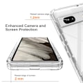 Miniatyrbild 4 av 5: 360 Full Cover Edge Case Google Pixel 7a Transparent