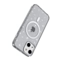 Miniatyrbillede 5 af 6: Glitter MagSafe Cover iPhone 14 Transparent Sort