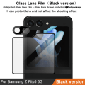 Miniatyrbillede 4 af 7: IMAK Hærdet Glas Linsebeskyttelse + Bagsideskærmbeskyttelse Samsung Galaxy Z Flip 5
