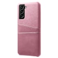 Pikkukuva 2 / 4: Nahkainen korttikotelo Samsung Galaxy S22 Plus - Vaaleanpunainen