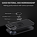 Miniatyrbillede 2 af 6: Etui med ringholder til iPhone 15 Plus Sort