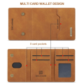 Miniatyrbillede 10 af 10: DG.MING 2 i 1 Magnetisk Kortlomme Etui iPhone 15 Pro Cognac