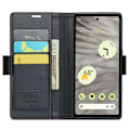Miniatyrbillede 2 af 10: CaseMe Slim Pungetui RFID-beskyttelse Google Pixel 7a Sort