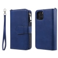 Miniatyrbild 1 av 6: Zipper Magnet Leather Wallet iPhone 12/12 Pro Blå