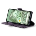 Miniatyrbillede 4 af 10: CaseMe Slim Pungetui RFID-beskyttelse Google Pixel 8a Lilla