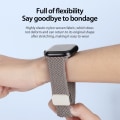 Miniatyrbild 6 av 9: Dux Ducis Elastic Nylon Woven Strap Apple Watch 41mm Series 9 Cl