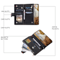 Miniatyrbillede 5 af 9: iPhone 14 Pungetui Polstret Sort