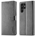 Pikkukuva 1 / 9: LC.IMEEKE Lompakko-kotelo Samsung Galaxy S25 Ultra Harmaa