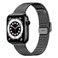 Pikkukuva 1 / 2: Milanese-ranneke Apple Watch 38/40/41mm Musta