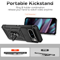 Miniatyrbillede 7 af 9: Hybridskal Google Pixel 8 Pro Ring + Kamerabeskyttelse Sort