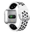 Miniatyrbillede 2 af 5: Sportarmbånd Fitbit Versa/Versa 2 Hvid/Sort