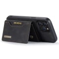 Miniatyrbillede 4 af 10: DG.MING 2 i 1 Magnetisk Kortlomme Etui iPhone 15 Pro Max Sort