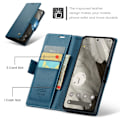 Miniatyrbillede 8 af 10: CaseMe Slim Pungetui RFID-beskyttelse Google Pixel 8 Blå