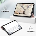 Miniatyrbillede 5 af 9: iPad Air 10.9 4. generation (2020) Etui Tri-fold Rosa