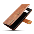 Pikkukuva 2 / 8: DG.MING 2-in-1 Magnet Plånbok Samsung Galaxy S10 Cognac