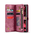 Miniatyrbillede 3 af 10: CaseMe Multi-Slot 2 i 1 Pungetui Galaxy S25 Plus Rød