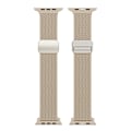 Pikkukuva 2 / 9: Dux Ducis elastisk nylonvävd rem Apple Watch 45mm Series 9 beige