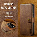 Miniatyrbild 8 av 10: DG.MING 2-in-1 Magnet Wallet Google Pixel 9 Pro XL Cognac