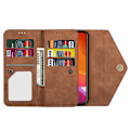 Miniatyrbillede 2 af 7: Pungetui iPhone 13 Pro Brun