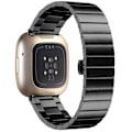 Pikkukuva 2 / 4: Fitbit Versa 4/Sense 2 musta teräsranneke