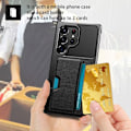 Miniatyrbild 5 av 7: Armor Card Case Galaxy S25 Ultra Svart