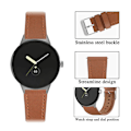 Miniatyrbillede 2 af 2: Ægte Læderarmbånd Google Pixel Watch 2 Brun