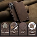 Miniatyrbillede 5 af 9: CaseMe Slim Wallet Case Samsung Galaxy S25 Ultra Brun