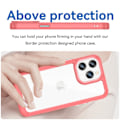 Miniatyrbillede 4 af 7: Hybrid Edge Case iPhone 14 Pro Rød