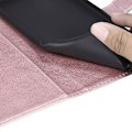 Pikkukuva 6 / 6: Magneettinen nahkainen lompakkokotelo iPhone 7/8/SE Roséguld