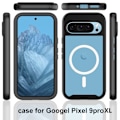 Miniatyrbild 5 av 5: 360 Full Cover Edge MagSafe Case Google Pixel 9 Svart